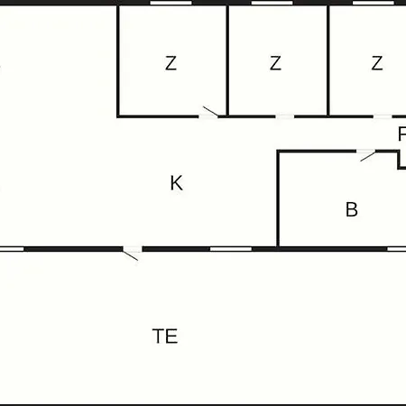 Feriehus 6 Person In Hadsund