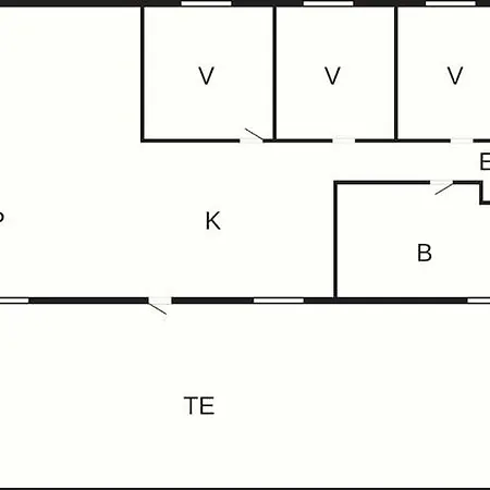 Feriehus 6 Person In Hadsund